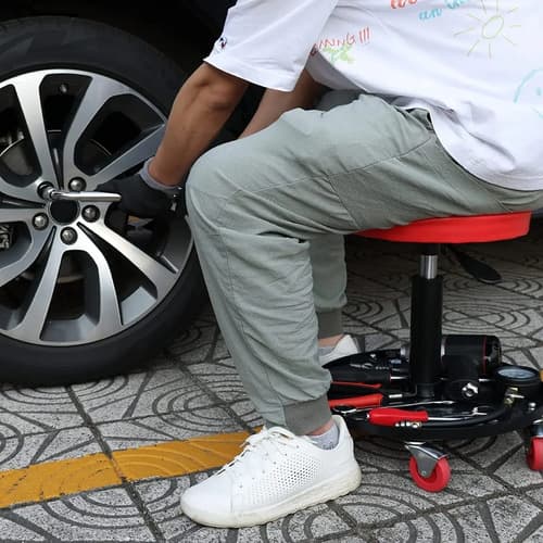Banco De Trabajo Giratorio Para Mecanico Taller Automotriz