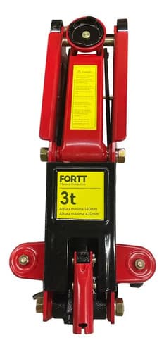 Conector Hidráulico Fortt Rojo Alligator De 3 Toneladas, Mhj001-3ton
