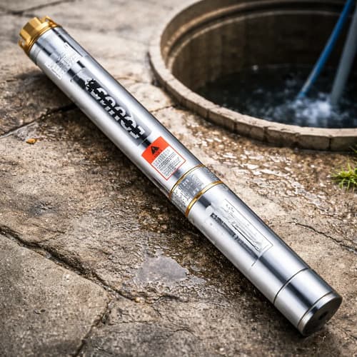 Bomba Sumergible Equus 4sdm4-8 550w Blanco