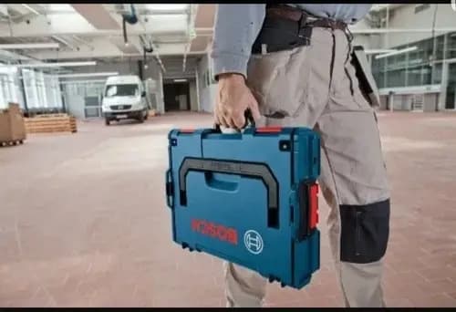 Caja De Herramientas Maletin Bosch 102 L-boxx Apilable Rex Azul Marino