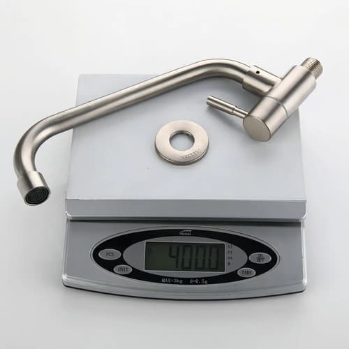 Canilla Grifo Acero Inox Alimentacion Simple - Agua Fria