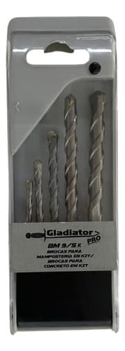 Pack De 5 Mechas Para Mampostería Y Concreto Gladiator Pro