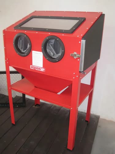 Cabina Arenadora Equus Vertical Para Todo Tipo De Arenado