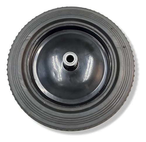 Rueda Maciza Para Carretilla Equus Negro