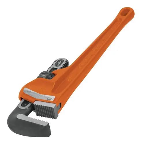 Llave Para Tubo, Stilson, 24 Truper Profesional Color Naranja Oscuro