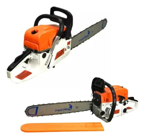 Motosierra De Gasolina 52cc Moto Serra Sabre De 20 Professional Naranja