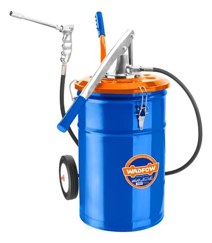 Engrasador Lubricador Manual 25kg Acero 295mm Wadfow
