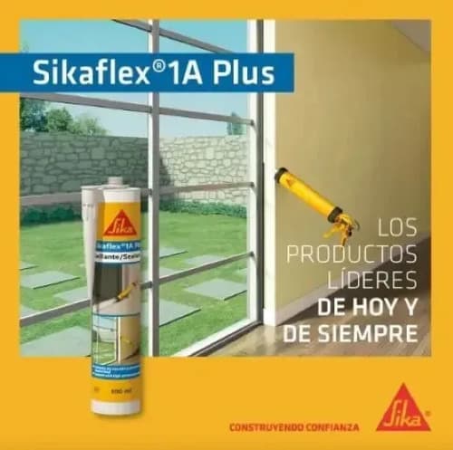 Sellador Sikaflex-1a Plus Gris 300cc