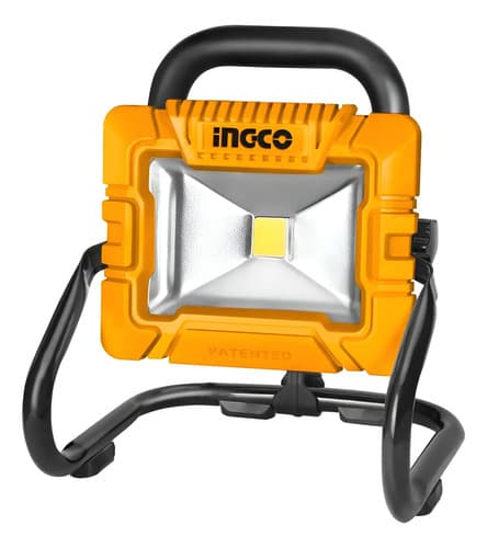 Foco Led 20v Ingco, 20w, Sin Bateria Ni Cargador. Hnt Amarillo