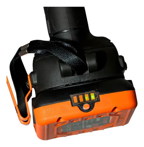 Atornillador De Impacto Lusqtoff 18 V Sin Carbones Lil260-9bk Color Negro