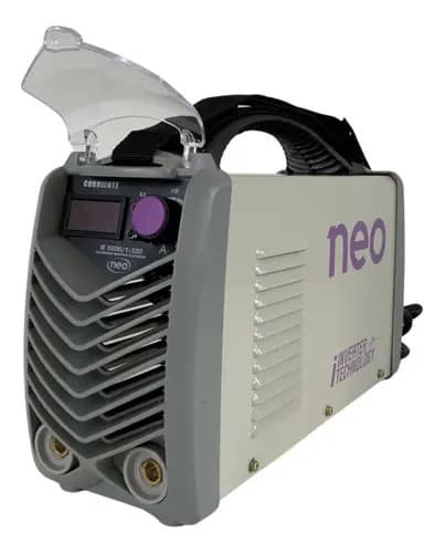 Kit Soldadora Inverter Neo Ie9200 200a + Mascara Neo Gris