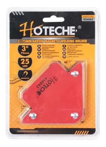 Soporte Escuadra Magnetica Para Soldar 25lb Hoteche