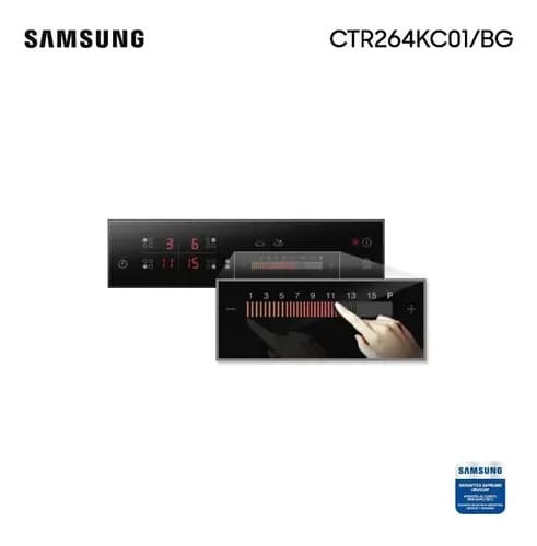 Anafe Eléctrico - Samsung Ctr264 Color Negro - 4 Hornallas
