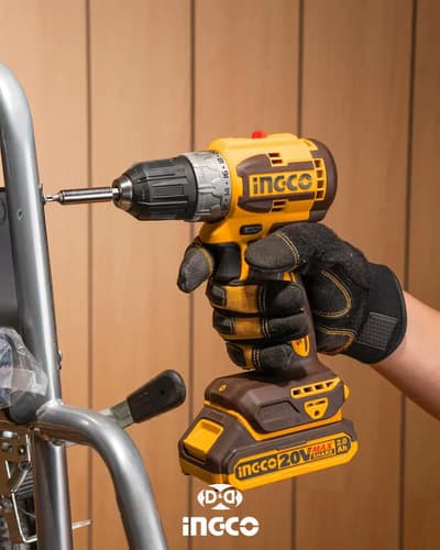 Kit Esmeril + Taladro Percutor Inalambrico Brushless Ingco
