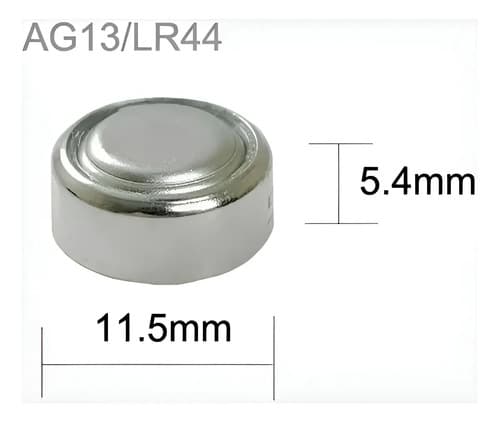 Pila Ag13 A76 Lr44 Alcalina Pack 10 Pilas De Litio Tira