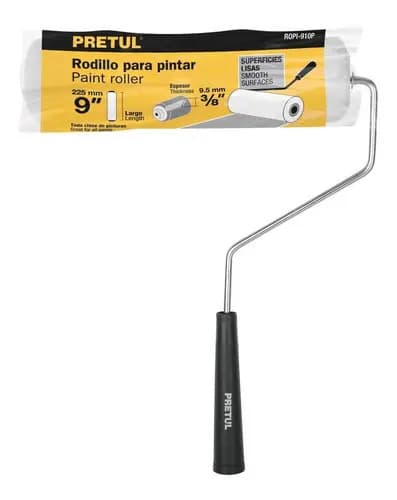 Rodillo Para Pintar Pretul De Poliéster De 9 Pulgadas