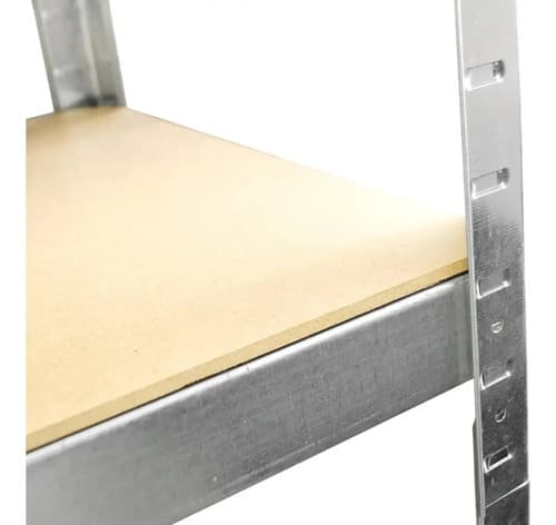 Estanterías Metálicas De Marco Mustang 5 Estantes Ajustables 40cm Galvanizado