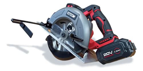 Sierra Circular Brushless Equus + Cargador 20v + Batería 2.0 Gris Oscuro