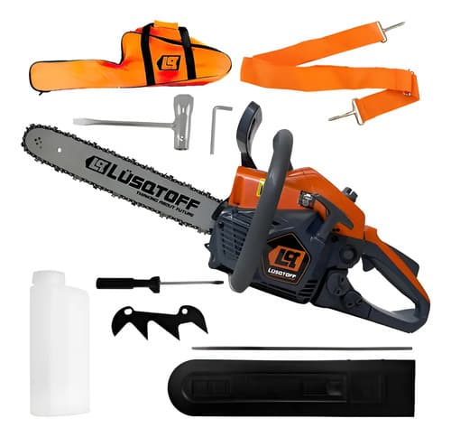 Motosierra Nafta Lusqtoff 45cc 2.5hp Esp. 18' Carlton Naranja