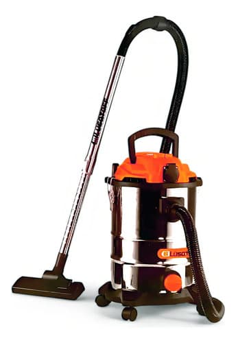 Aspiradora Polvo Liquido Lusqtoff 25lts 1400w Gris