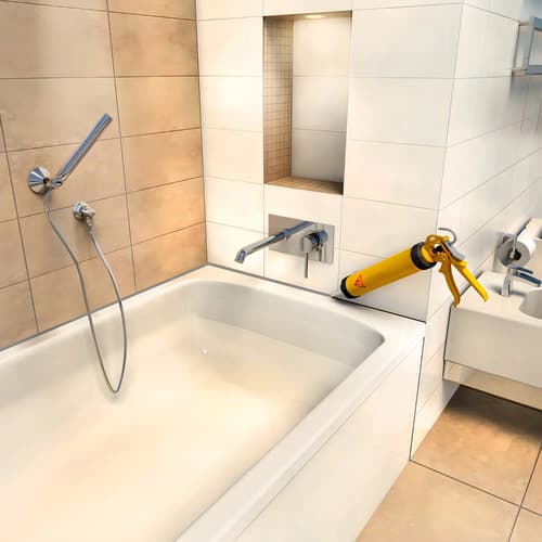 Sika Sanisil Silicona Antihongos Para Baños Y Cocinas