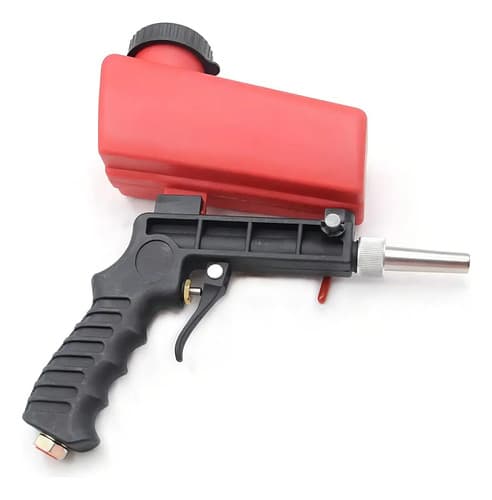 Pistola Arenado Gorillaz 90 Psi 600ml Capacidad 0.6l Limpieza Metales