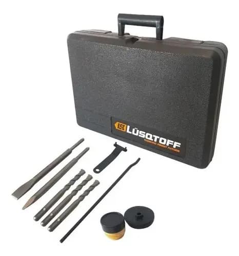 Rotomartillo Electroneumático Lüsqtoff Rml1500-8 Naranja Frecuencia De 50hz Con 1.5kw De Potencia 50 Hz