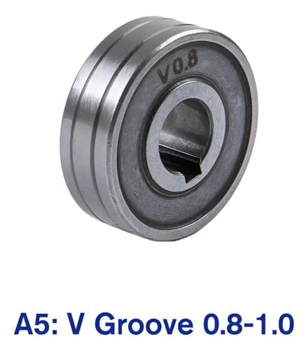 Rodillo Guía De Alambre Mig Para Alimentador De Soldadura Color 0.8-1.0mm/v Groove