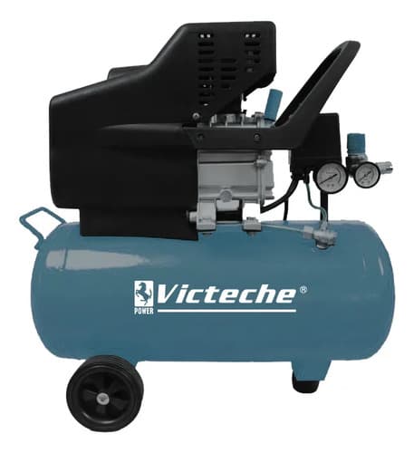 Compresor Victeche 24l 3400rpm 120psi 220v Verde 50hz/60hz
