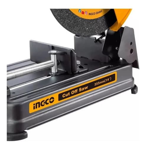 Tronzadora 3900rpm 14 Pulgadas 2400w Ingco Cos243558 Color Amarillo