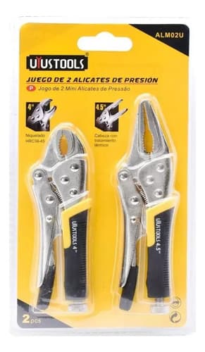 Pinza Morza 2 Piezas 4-41/2 Uyustools Alm02u