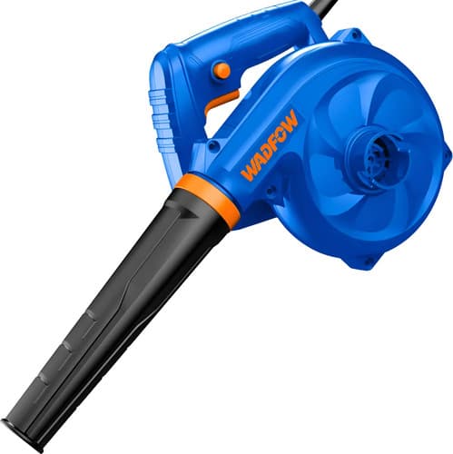 Soplador Aspirador De Hojas Wadfow Wab15601 600w 1600rpm Azul