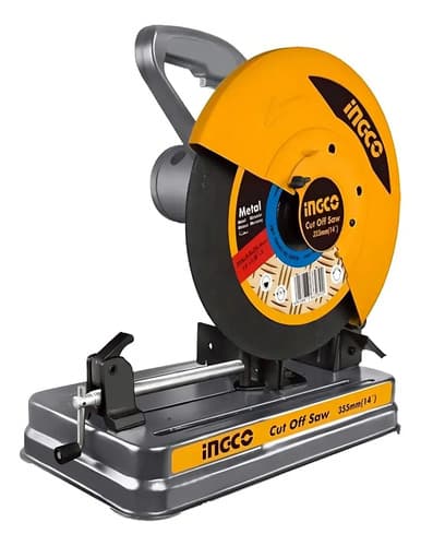 Tronzadora Industrial 2350 Watts 14 Pulgadas Ingco Color Naranja Amarillo