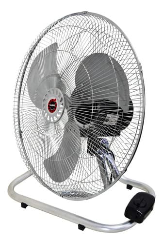 Ventilador Metálico 3 En 1 Casino G1808 De 18  Con Oscilación Y 3 Velocidades 45.72 Cm 50hz Plateado Metal