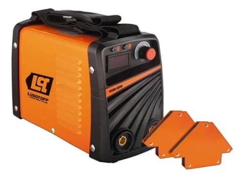 Soldadora Inverter Lüsqtoff Inverter Megairon-250 Color Naranja/negro