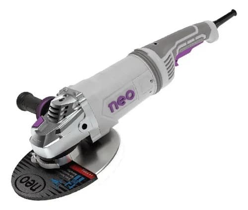 Amoladora Angular 180mm 2600w Neo Aa1018/4/220 Color Gris