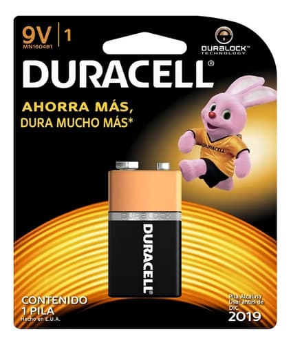 Duracell Coppertop 9v1 9v Rectangular