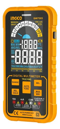 Tester Multimetro Digital Catiii 1000v Ingco Dm7505