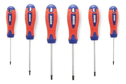 Juego Destornilladores Torx 6 Piezas Bremen Bre-4558