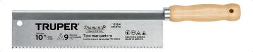 Serrucho Truper Ebanista 10 Pulgadas Stcx-10