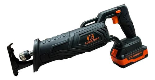 Sierra Sable Inalambrica A Bateria Profesional 4 Ah Ssl115-9bk Lusqtoff