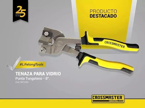 Pinza Tenaza Combo Mosaiquismo Venecita Ceramica Crossmaster