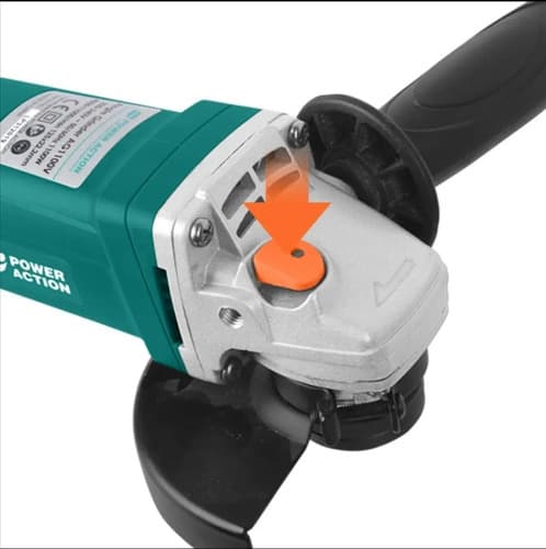 Amoladora 1100w, Velocidad Variable, 1 Año De Garantía Turquesa 220v
