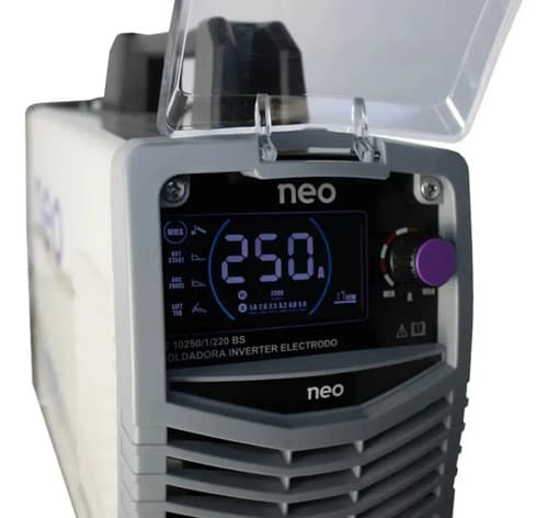 Soldadora Inverter Neo Ie10250/220 - 250a Mma Electrodos Blanco