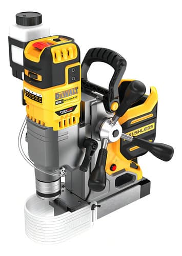 Taladro Con Base Magnética Dewalt, Modelo Dcd1623bb3, Con Mandril De 16 Mm Sin Batería Ni Cargador, 20 V Amarillo