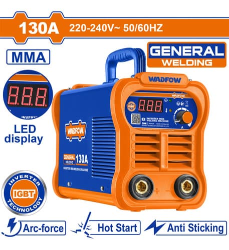 Soldadora Inverter 130a Mig No Gas 220-240v Verde/amarillo