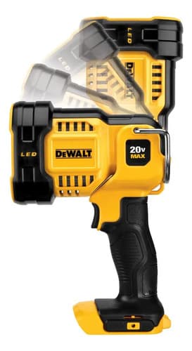 Linterna Dewalt Dcl043 Led Ion Litio 20v Sin Bateria Linterna Amarillo Luz Amarillo