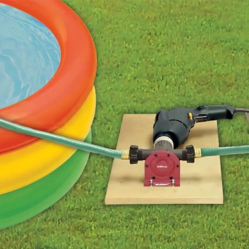 Bomba Desagote Milescraft 1314 Para Taladro Agua 3000 L/h Abs