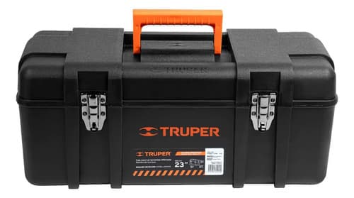 Caja Para Herramienta, Plástica De 23 , Industrial Truper Negro