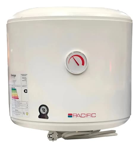 Termotanque Calefón Acero Inox Pacific 30 Litros Blanco